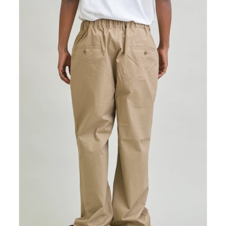 【SKREWZONE】×UNFRM CLASSIC TWO-TUCK WIDE CHINO TROUSERS