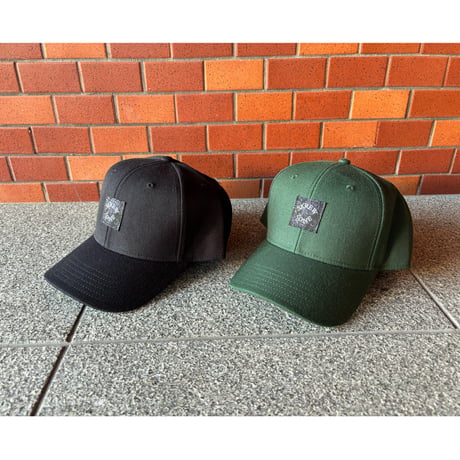 【SKREWZONE】PAISLEY BOX LOGO CAP