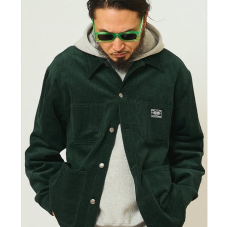 【BIG MIKE】Corduroy Washed Coveralls - 102546700