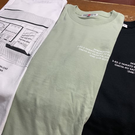 【SKREWZONE】SHOP GRAPHIC LONG TEE