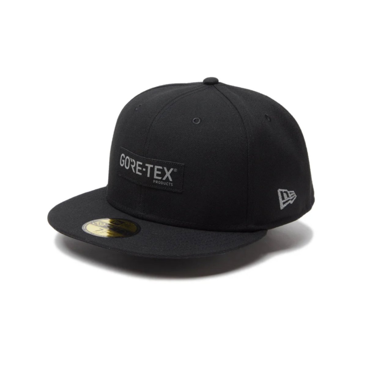 ニューエラ　GORE-TEX　ゴアテックス　リフレクターパッチ　キャップ　帽子 NEWERA】59FIFTY GORE-TEX リフレクターパッチ ブラック
