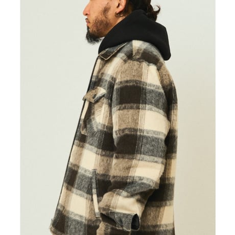 【BIG MIKE】Ombre Zip Quilted Lining Jacket - 102546400