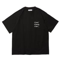 【CHAOS FISHING CLUB】DRY LOGO TEE BLACK