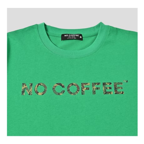 【NC by NO COFFEE】カモ柄プリントS/S TEE GREEN