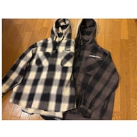 【SKREWZONE】×ZENSIST HOOD FLANEL SHIRTS