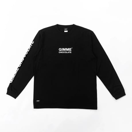【GIMME CHOCOLATE】ロゴロングスリーブTシャツ