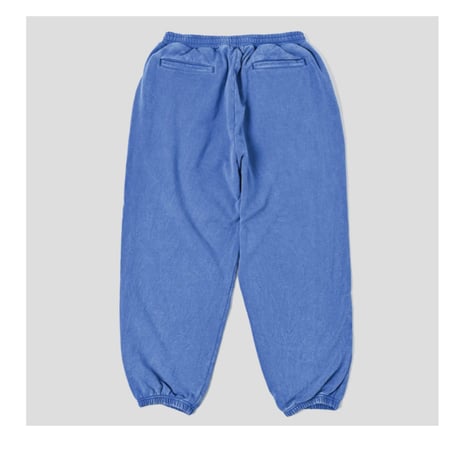 【NC by NO COFFEE】ピグメントダイスウェットパンツ　BLUE