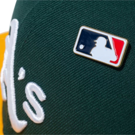 【NEWERA】59FIFTY MLB Pins オークランド・アスレチックス ダークグリーン