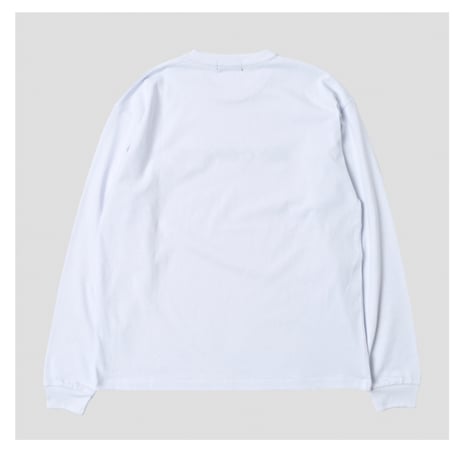 【NC by NO COFFEE】エンボスロゴ L/S Tee WHITE