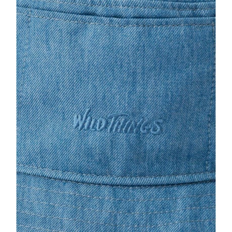 【WILD THINGS】ナノテックス デニム バケットハット