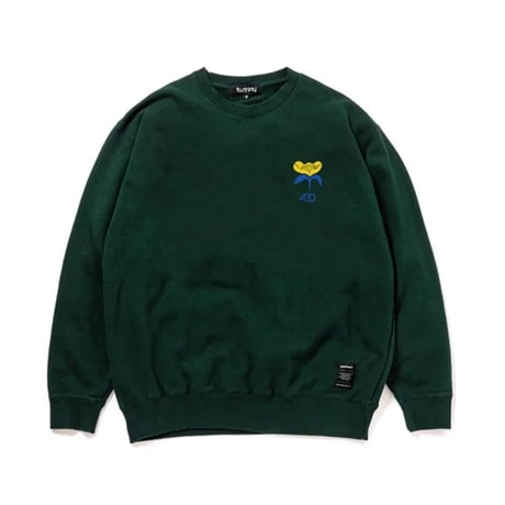【FOURTHIRTY】NF "AGING IS REFINEMENT" C/N SWEAT [ナツヒデ クルーネック スウェット]