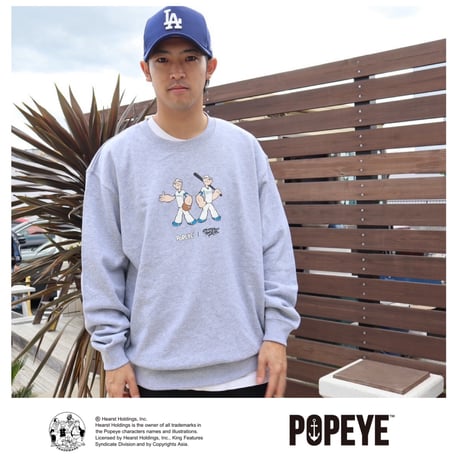 【SKREWZONE】×POPEYE SWEAT