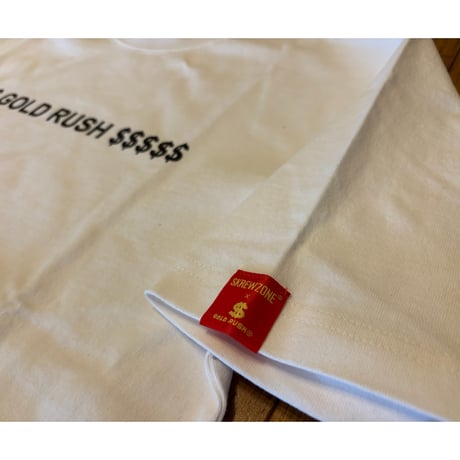 【SKREWZONE】×GOLD  RUSH LOGO Tシャツ