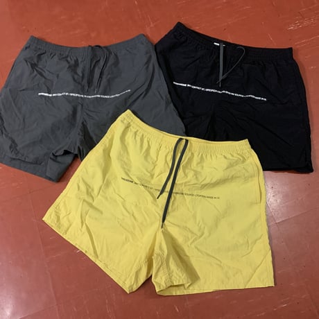 【SKREWZONE】SPEC LOGO NYLON SHORTS