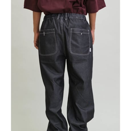 【UNFRM】ECOPET®️ C/P TECH DENIM FIELD WIDE PANTS