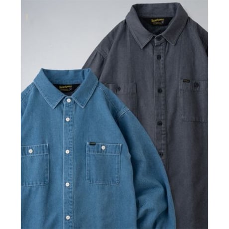 【BLUCO】DENIM WORK SHIRT　1122