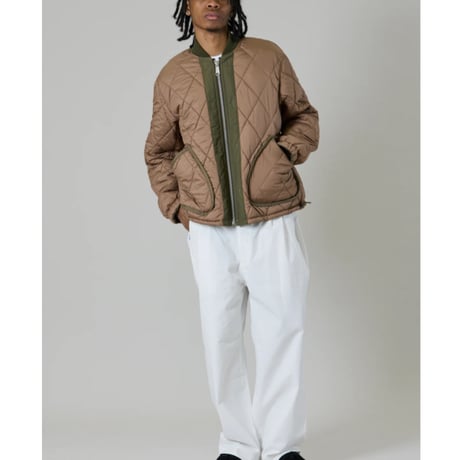 【UNFRM】COTTON-POLYESTER REVERSIBLE FLIGHT JACKET