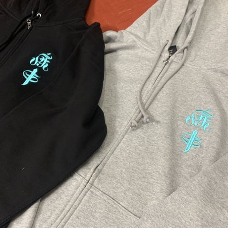 【SKREWZONE】麻中　ZIP HOODIE 【別注カラー】