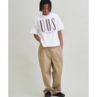 【SKREWZONE】×UNFRM CLASSIC TWO-TUCK WIDE CHINO TROUSERS