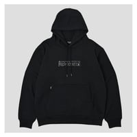 【NC by NO COFFEE】シレ―ボックスロゴ フーディ BLACK