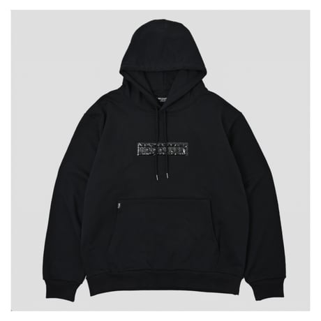 【NC by NO COFFEE】シレ―ボックスロゴ フーディ BLACK
