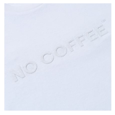 【NC by NO COFFEE】エンボスロゴ L/S Tee WHITE