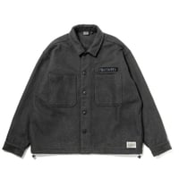 【SKREWZONE】× 【FOURTHIRTY】UTILITY CPO SHIRT [ユーティリティー ウール シャツ]