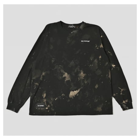 【NC by NO COFFEE】スプラッシュブリーチL/S TEE　BLACK