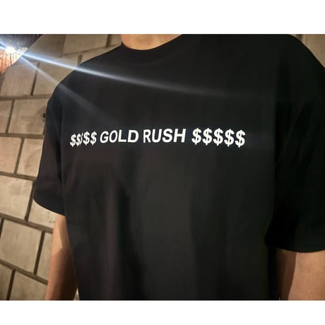 【SKREWZONE】×GOLD  RUSH LOGO Tシャツ
