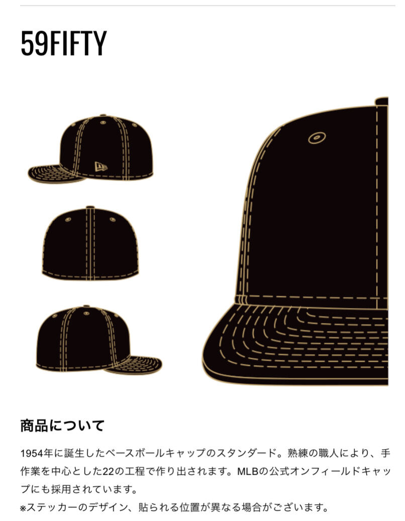 NEWERA】59FIFTY ニューヨーク・ヤンキース GORE-TEX PACLITE ブ
