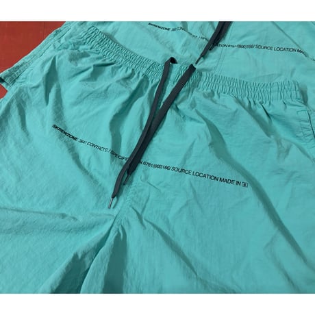 【SKREWZONE】SPEC LOGO NYLON SHORTS　GREEN