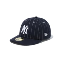 【NEWERA】LP 59FIFTY MLB Pinstripe ニューヨーク・ヤンキース ネイビー