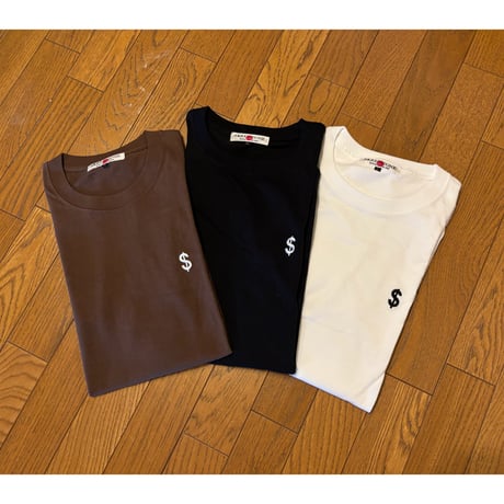 【SKREWZONE】×GOLD  RUSH $ワンポイント刺繍Tシャツ