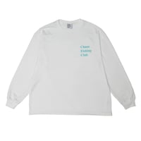 【CHAOS FISHING CLUB】Logo Dry L/S WHITE
