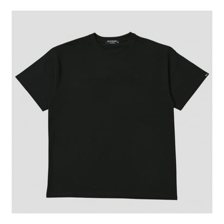 【NC by NO COFFEE】エンボスロゴ S/S Tee black