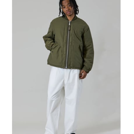 【UNFRM】COTTON-POLYESTER REVERSIBLE FLIGHT JACKET