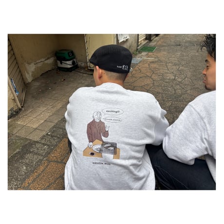 【SKREWZONE】×うなぎ野沢屋　アート大　トレーナー