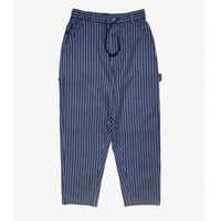 【HAIGHT】STRIPE DENIM PAINTER PANTS