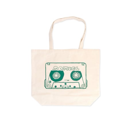 【SAMUEL】SAMUEL CASSETTE TAPE TOTE BAG