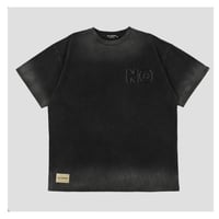 【NC by NO COFFEE】サルファーダイ エンブロイダリー S/S Tee BLACK