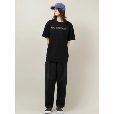 【NC by NO COFFEE】カモ柄プリントS/S TEE BLACK