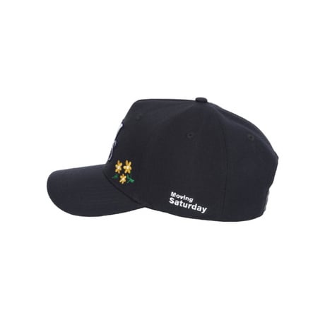 【MOVING SATURDAY】MS FLOWER SNAPBACK NAVY