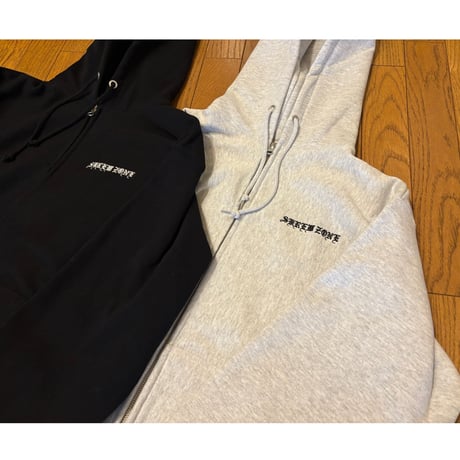 【SKREWZONE】OLD LOGO ZIP HOODIE