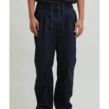 【SKREWZONE】×UNFRM CLASSIC TWO-TUCK WIDE CHINO TROUSERS