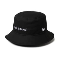 【NEWERA】バケット01 Golf is good ブラック | ゴルフ