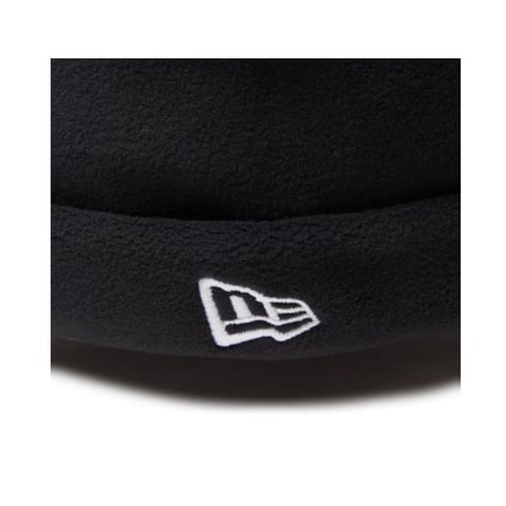 【NEWERA】ベーシック カフニット ショート POLARTEC ブラック