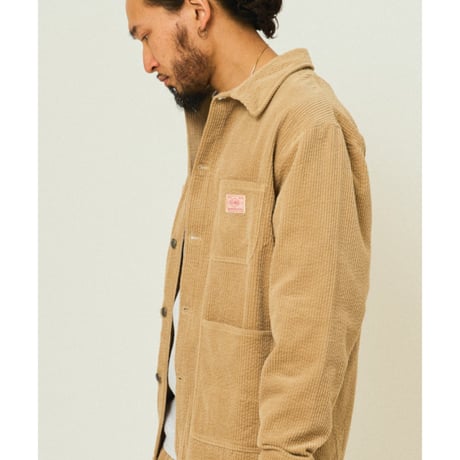 【BIG MIKE】Corduroy Washed Coveralls - 102546700