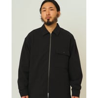 【BIG MIKE】Heavy Flannel Zip Shirt Jacket - 102535800