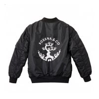 【SOSSNA&CO】SOSSNA&CO EMBLEM MA-1 Jacket