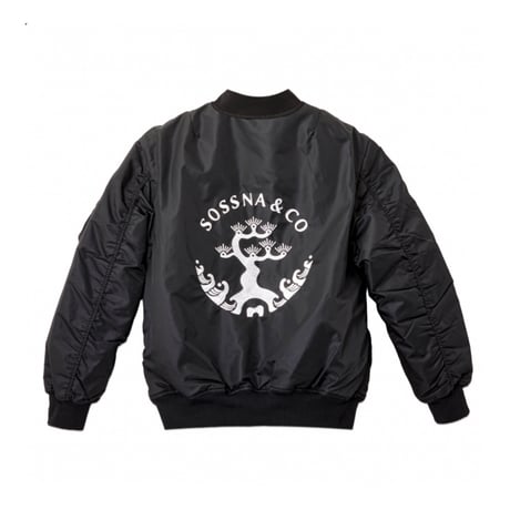 【SOSSNA&CO】SOSSNA&CO EMBLEM MA-1 Jacket